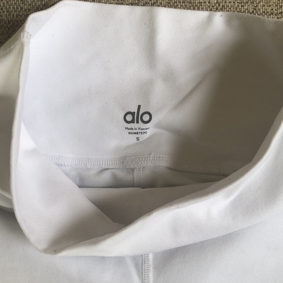 High Waisted Alo Moto Legging - Picture 2 of 8